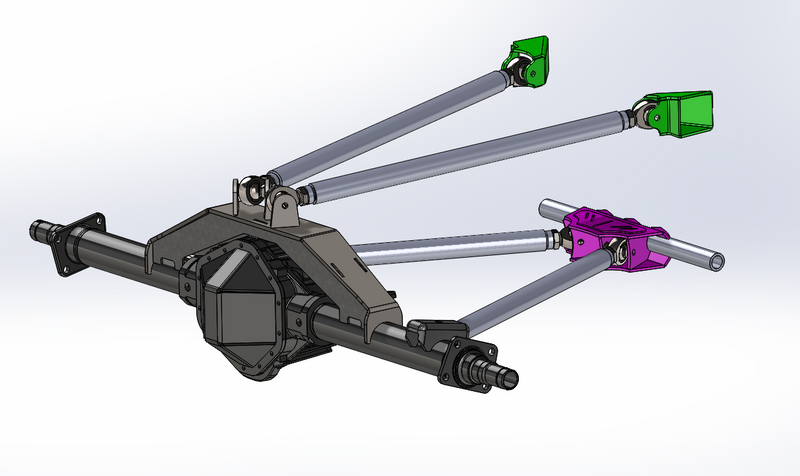 Load image into Gallery viewer, 4 Link Kit Dual Triangulated
