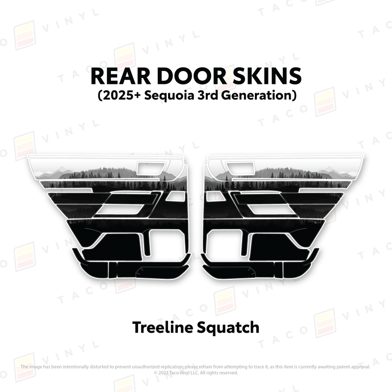 Load image into Gallery viewer, 2023+ Sequoia Door Skins
