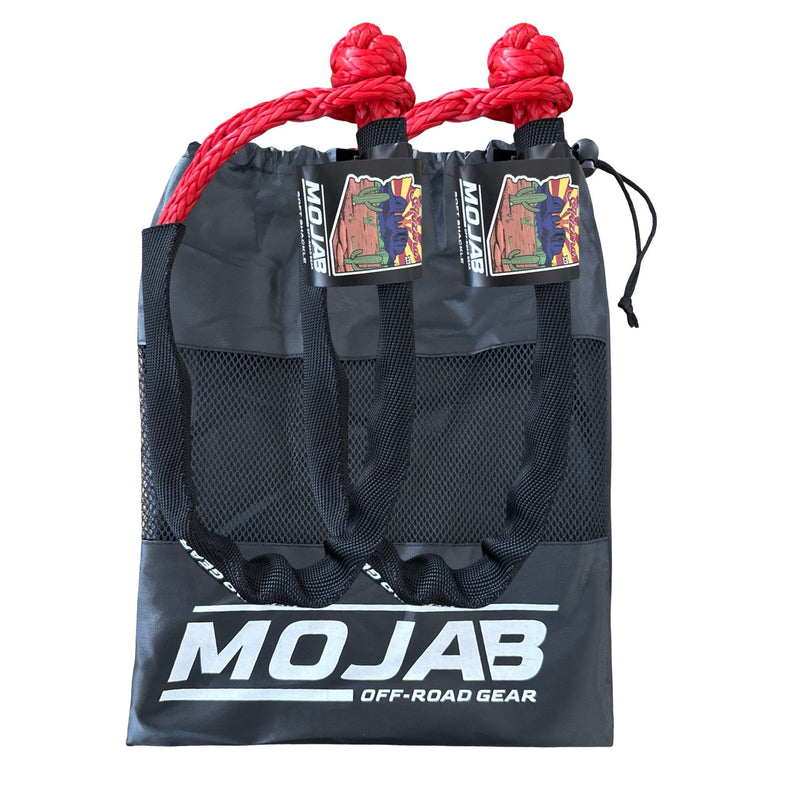 Load image into Gallery viewer, Soft Shackle 1/4&#39;&#39; x 24&#39;&#39; with sleeve and bag (Set of 2 Shackles) (Lifetime Warranty)
