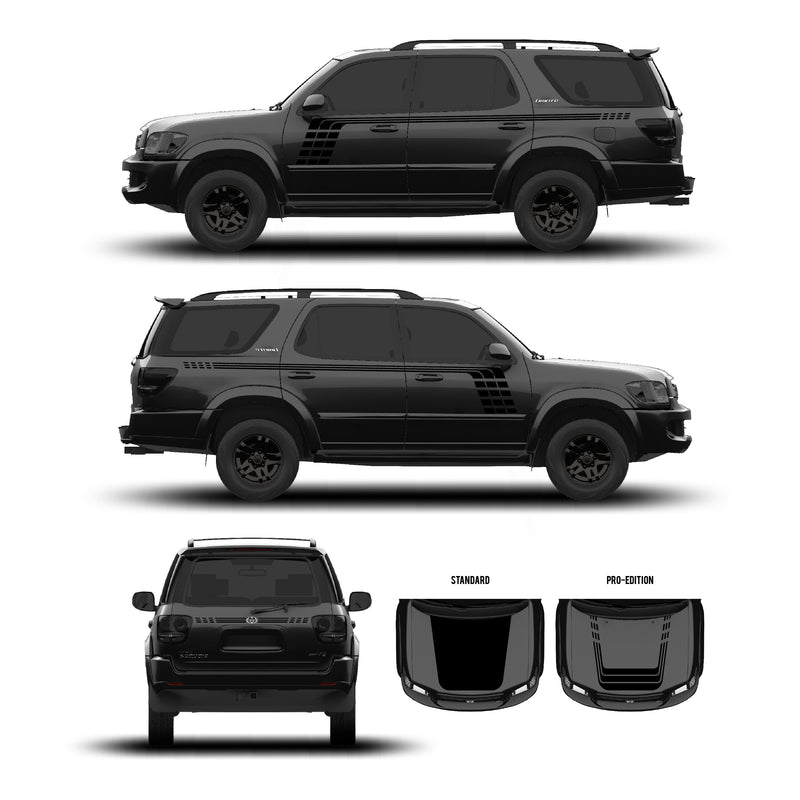 Load image into Gallery viewer, 2001–07 Sequoia Checkered Stripe Kit
