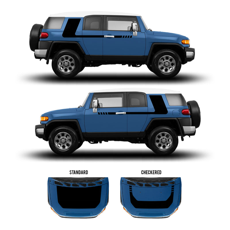Load image into Gallery viewer, 2007-14 FJ Cruiser Checkered Stripe Kit
