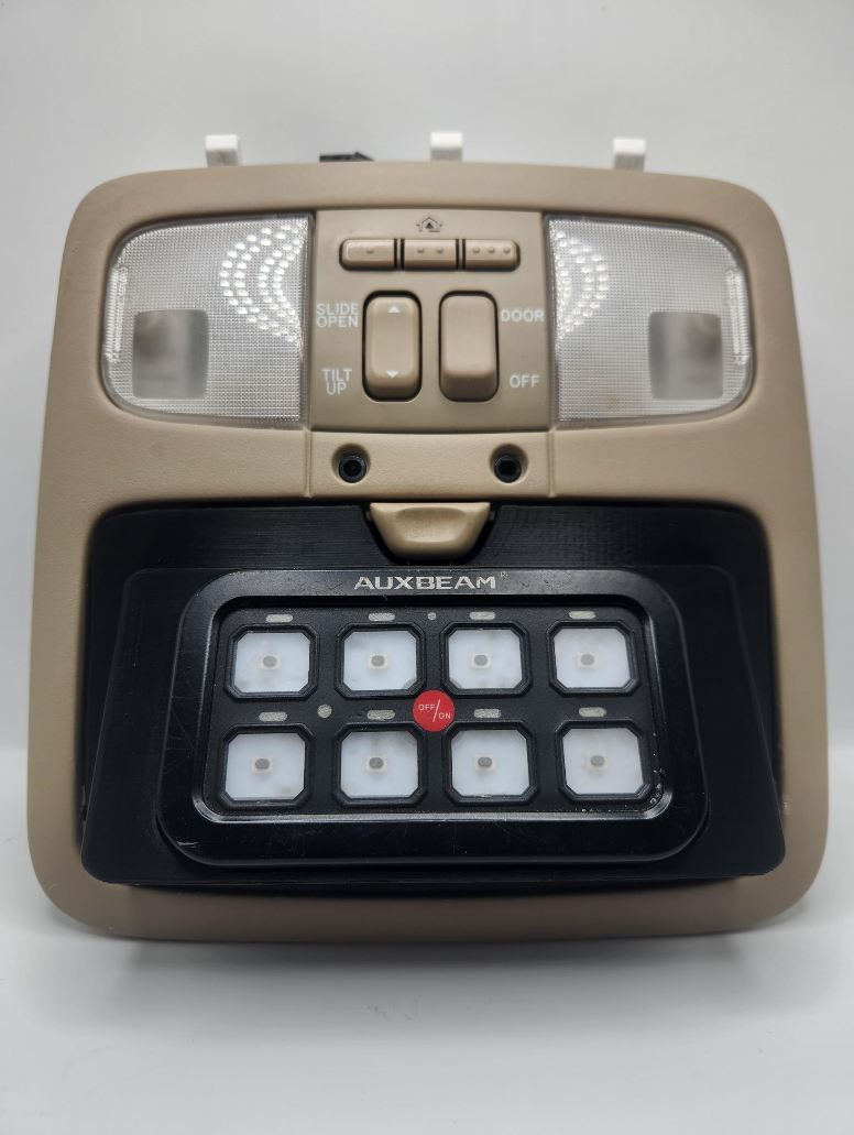 Load image into Gallery viewer, 03-09 Lexus GX470 Auxbeam 6/8 Overhead Switch Panel Mount
