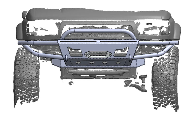 Load image into Gallery viewer, STRYKER OG - Front Bumper for 3rd Gen 4Runners (1996 - 2002) Welded
