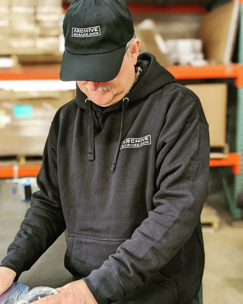 Load image into Gallery viewer, Archive Garage Unisex Hoodie
