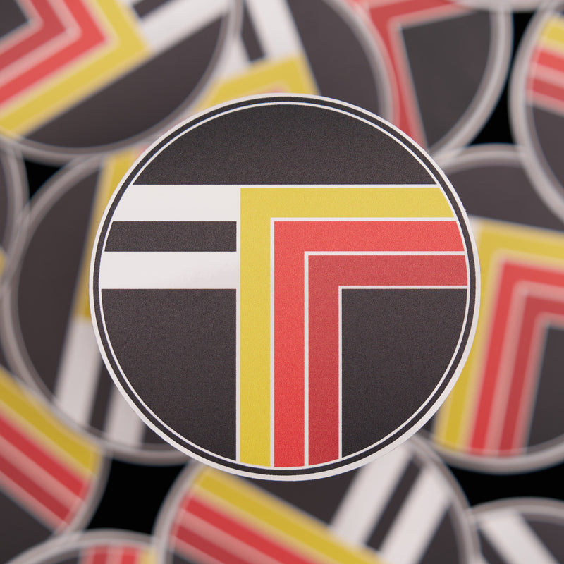 Load image into Gallery viewer, Trail Grid Pro &quot;Fall-Guy&quot; 3&quot; Die Cut Sticker
