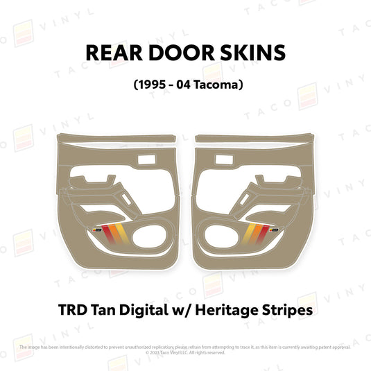 1995-04 Tacoma Door Skins