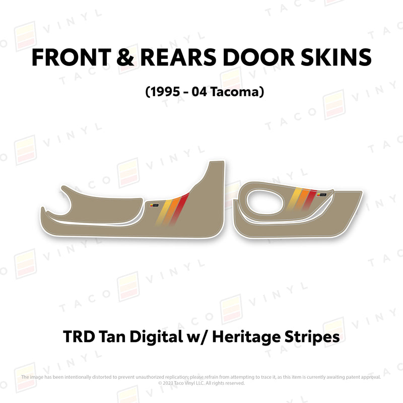 Load image into Gallery viewer, 1995-04 Tacoma Door Skins (Lower Section)
