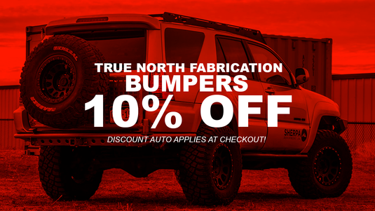 10% OFF TRUE NORTH BUMPERS