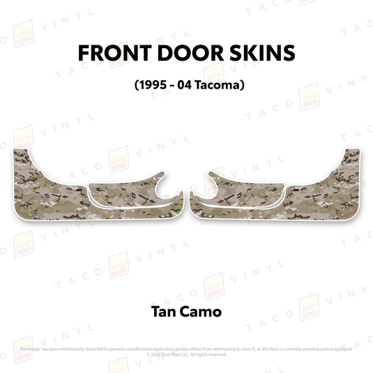 1995-04 Tacoma Door Skins (Lower Section)