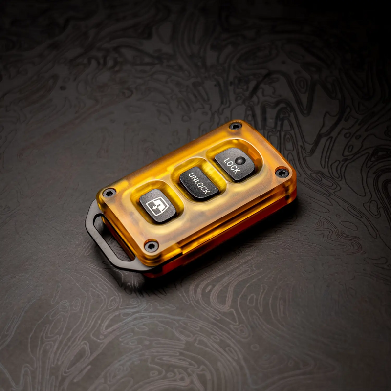 Load image into Gallery viewer, Titanium x Ultem Key Fob Case - Plain
