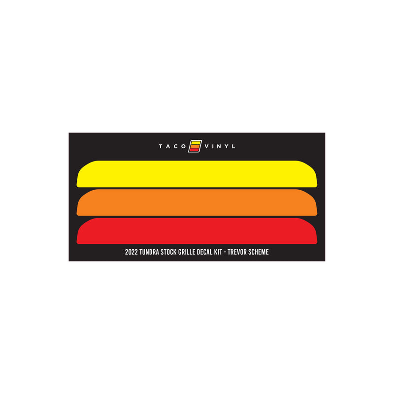 Load image into Gallery viewer, 2022+ Tundra Offroad Grille Decal
