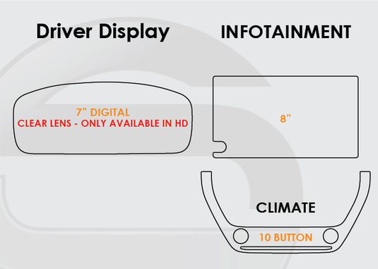 Toyota Corolla Cross Screen ProTech Kit