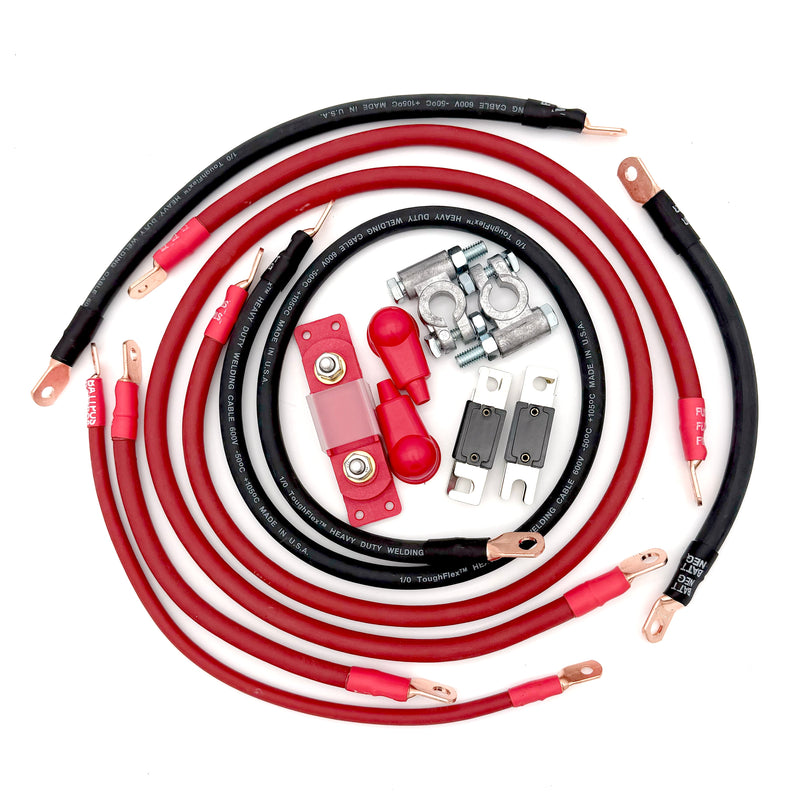 Load image into Gallery viewer, Toyota FJ Cruiser Big 7 Battery Cable Kit (2007–2014)
