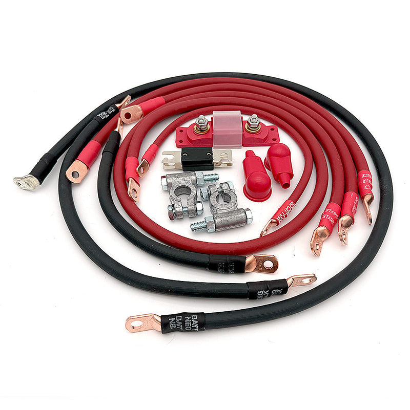 Load image into Gallery viewer, Toyota Land Cruiser Big 7 Battery Cable Kit (FZJ80 - 1993-1997)
