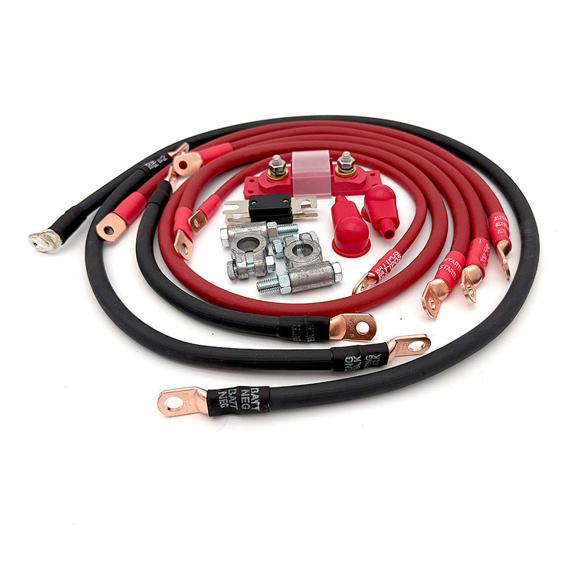 Load image into Gallery viewer, Toyota Land Cruiser Big 7 Battery Cable Kit (FZJ80 - 1993-1997)
