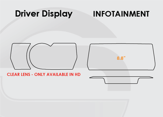Toyota Supra Screen ProTech Kit