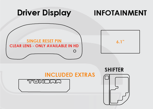 Toyota Tundra Screen ProTech Kit