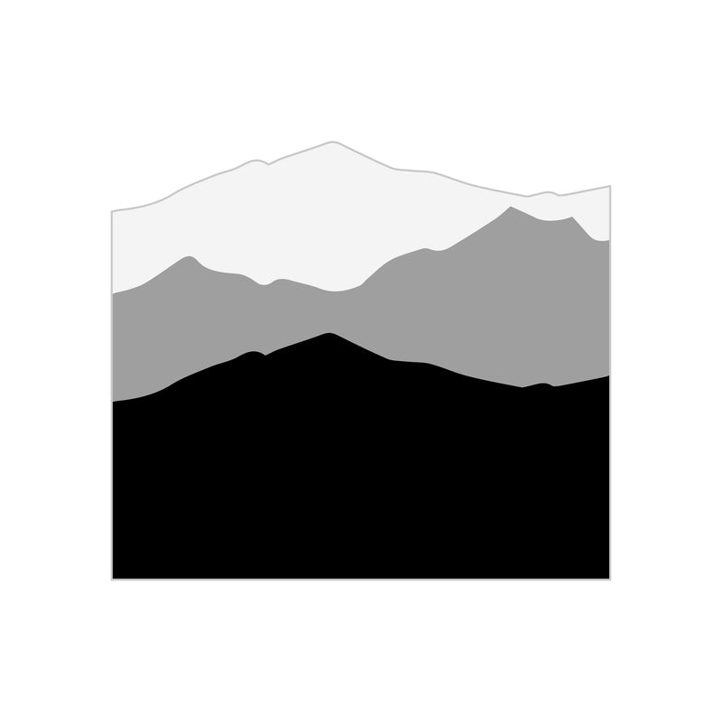 Load image into Gallery viewer, Sunset Mountain Decal
