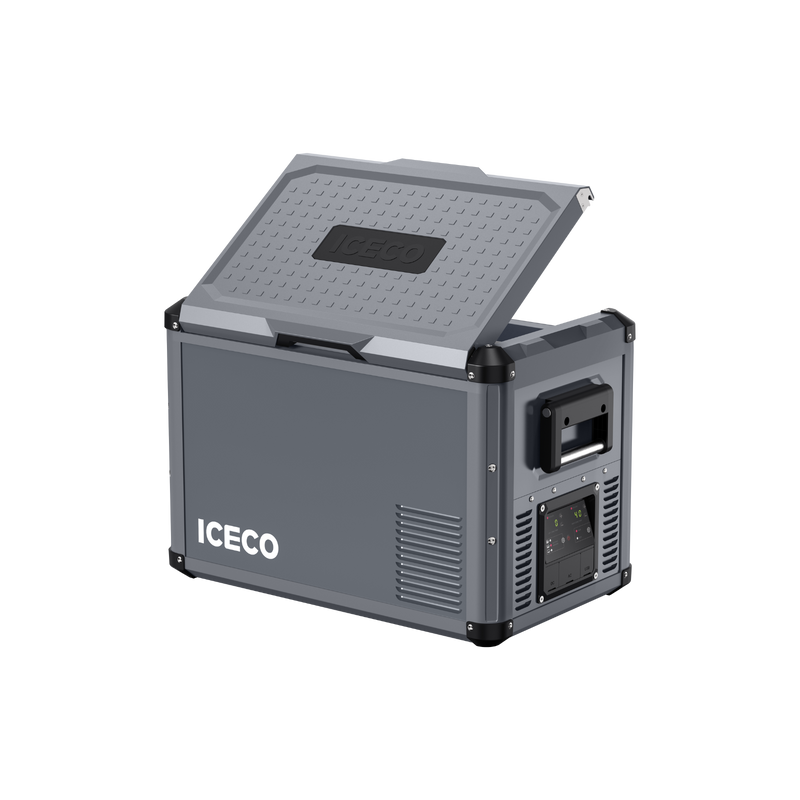 Load image into Gallery viewer, VL45ProD Dual Zone Portable Freezer - Gray | ICECO
