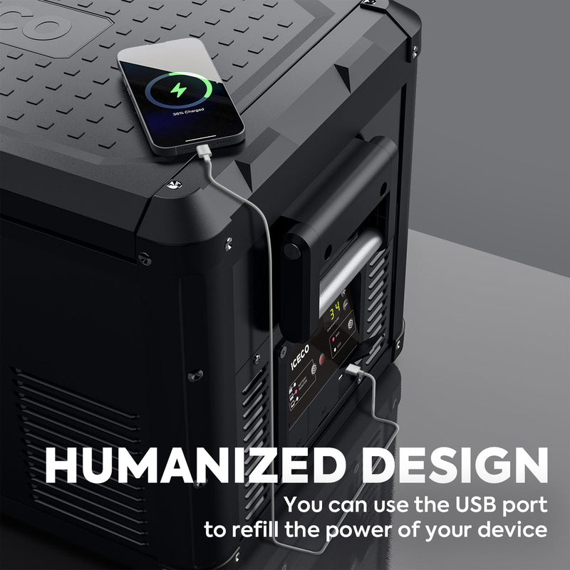 Load image into Gallery viewer, VL60ProS Single Zone Portable Fridge Electric Cooler | ICECO | 60 LT
