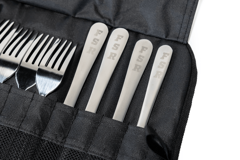 Load image into Gallery viewer, Camping Flatware Set - 13 piece - Clearance
