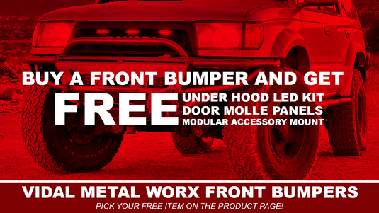 GET FREE MODS WITH A PURCHASE OF A FRONT BUMPER!