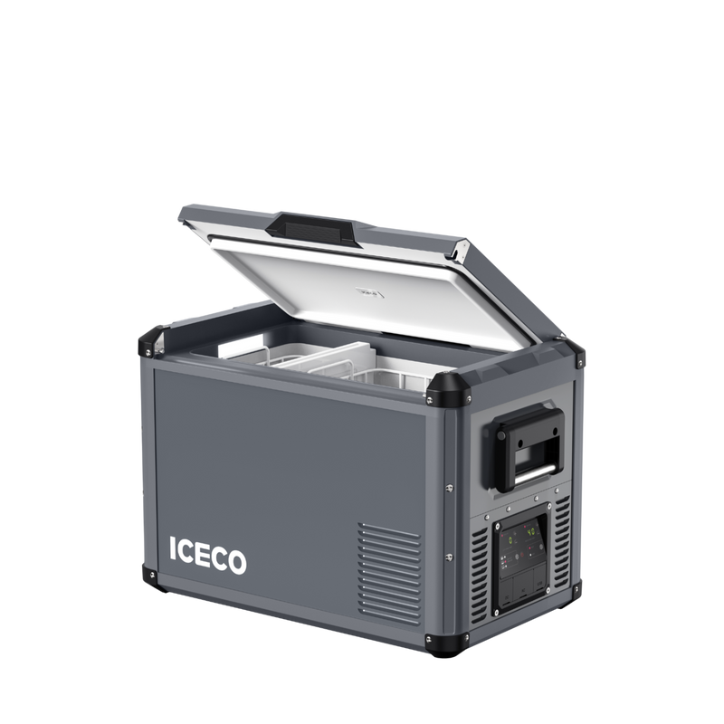 Load image into Gallery viewer, VL45ProD Dual Zone Portable Freezer - Gray | ICECO
