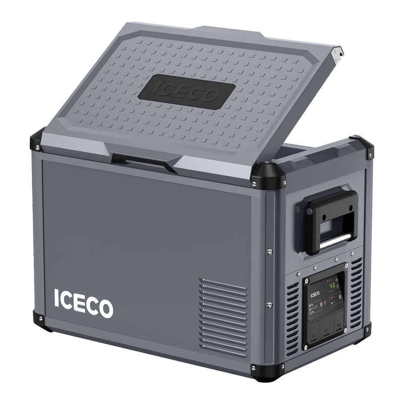 Load image into Gallery viewer, VL45ProS Gray Single Zone Portable Fridge Freezer | ICECO | 45 LT
