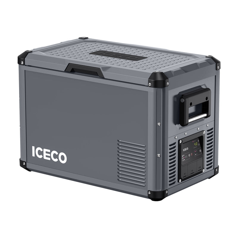 Load image into Gallery viewer, VL45ProS Gray Single Zone Portable Fridge Freezer | ICECO | 45 LT

