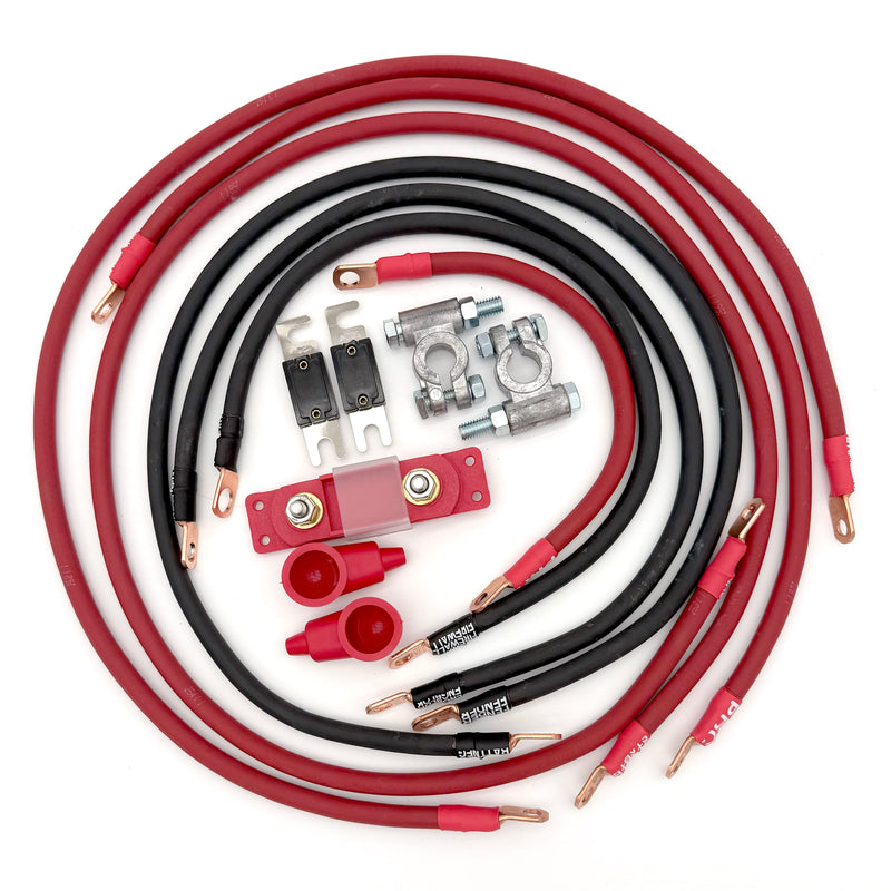 Load image into Gallery viewer, Jeep Grand Cherokee WJ Big 7 Battery Cable Kit (1999-2005)
