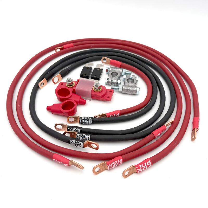 Load image into Gallery viewer, Jeep Grand Cherokee WJ Big 7 Battery Cable Kit (1999-2005)

