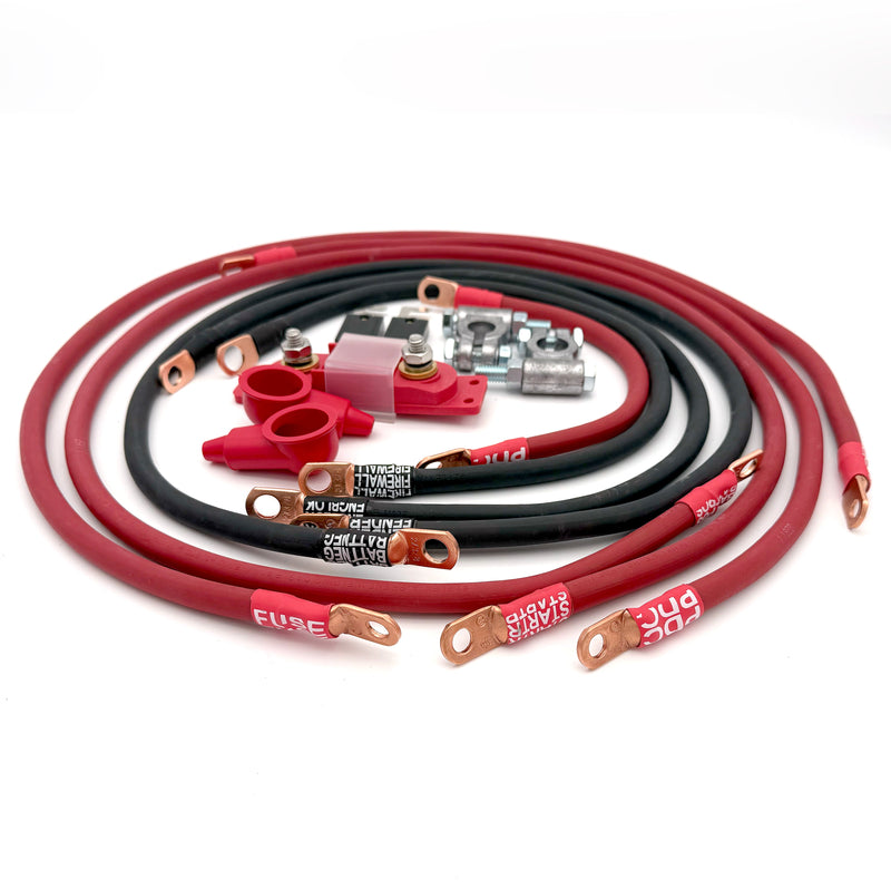 Load image into Gallery viewer, Jeep Grand Cherokee WJ Big 7 Battery Cable Kit (1999-2005)
