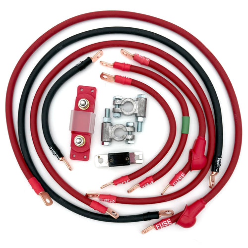 Jeep Grand Cherokee WK Big 7 Battery Cable Kit (2005-2010)