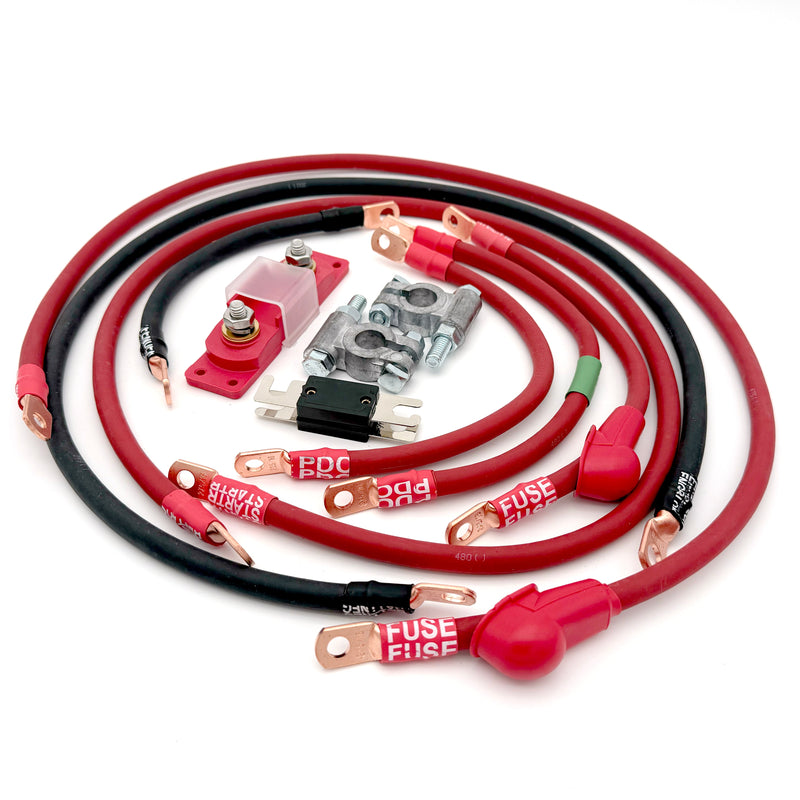 Load image into Gallery viewer, Jeep Grand Cherokee WK Big 7 Battery Cable Kit (2005-2010)
