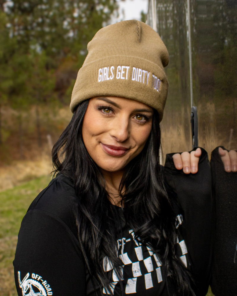 Load image into Gallery viewer, Trademark Beanie Coyote Brown/White

