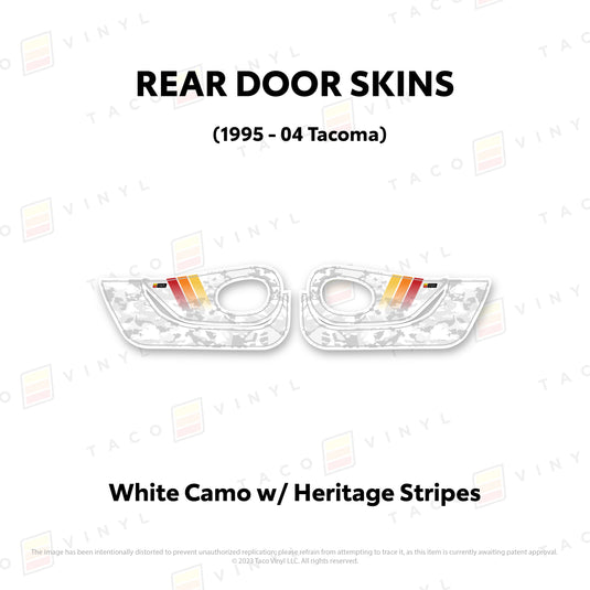1995-04 Tacoma Door Skins (Lower Section)