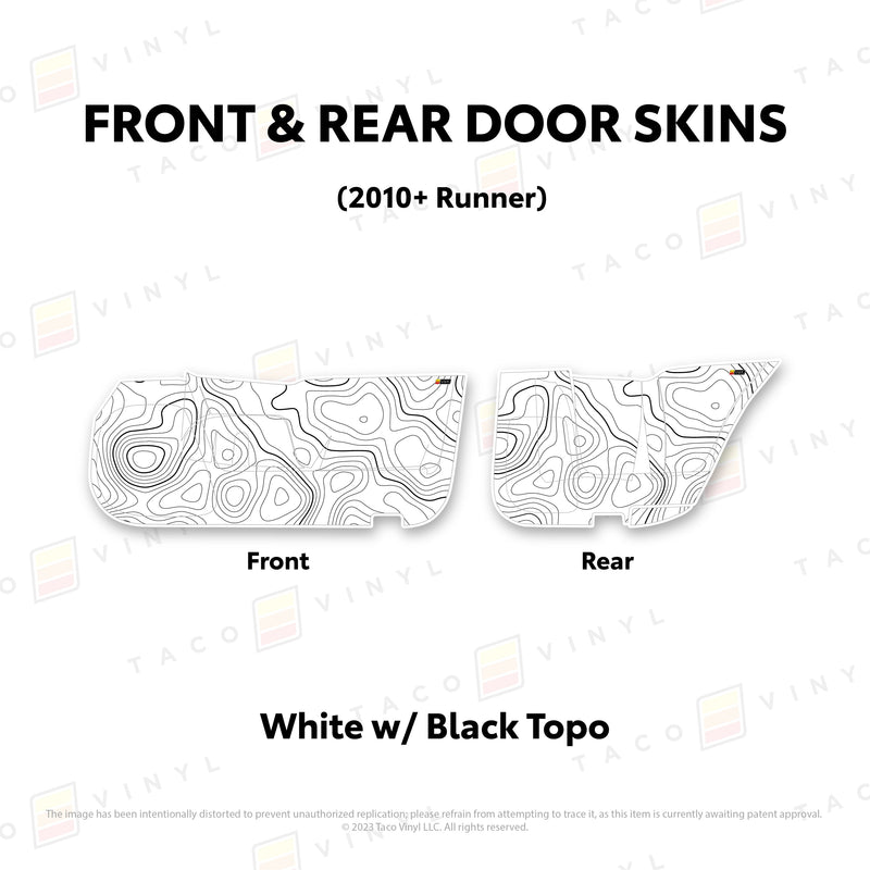 Load image into Gallery viewer, 2010-24 4Runner Door Skins (Lower Section)
