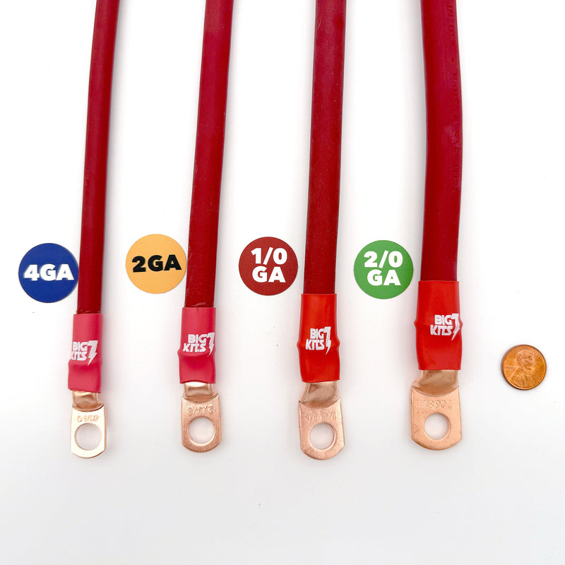 Load image into Gallery viewer, Jeep Cherokee Full Size SJ Big 7 Battery Cable Kit (1974-1983)
