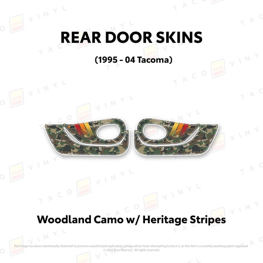 1995-04 Tacoma Door Skins (Lower Section)