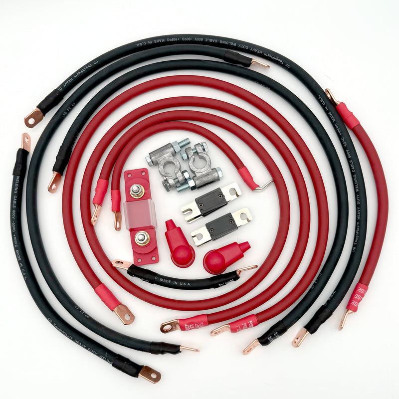 Load image into Gallery viewer, Jeep Wrangler JL Big 7 Battery Cable Kit (2018 - 2024)
