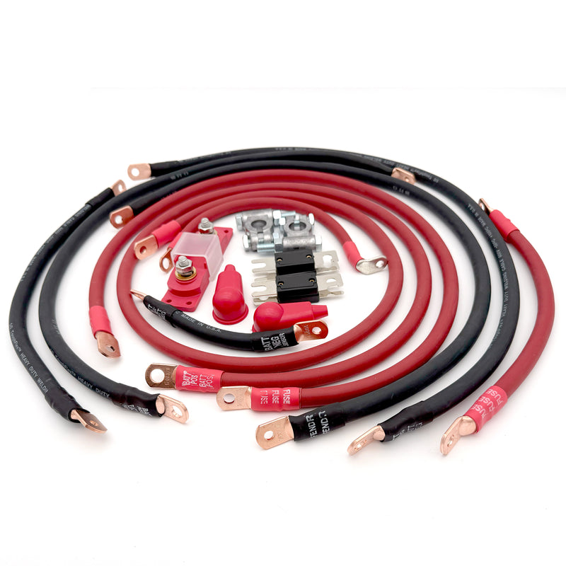 Load image into Gallery viewer, Jeep Wrangler JL Big 7 Battery Cable Kit (2018 - 2024)
