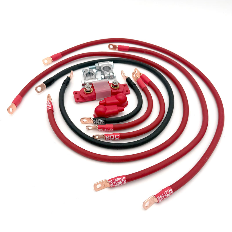 Load image into Gallery viewer, Jeep Commander XK Big 7 Battery Cable Kit (2005-2010)

