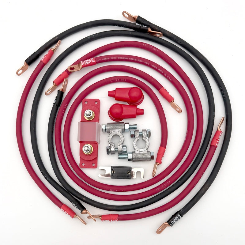 Load image into Gallery viewer, Jeep Grand Cherokee ZJ Big 7 Battery Cable Kit (1993-1998)
