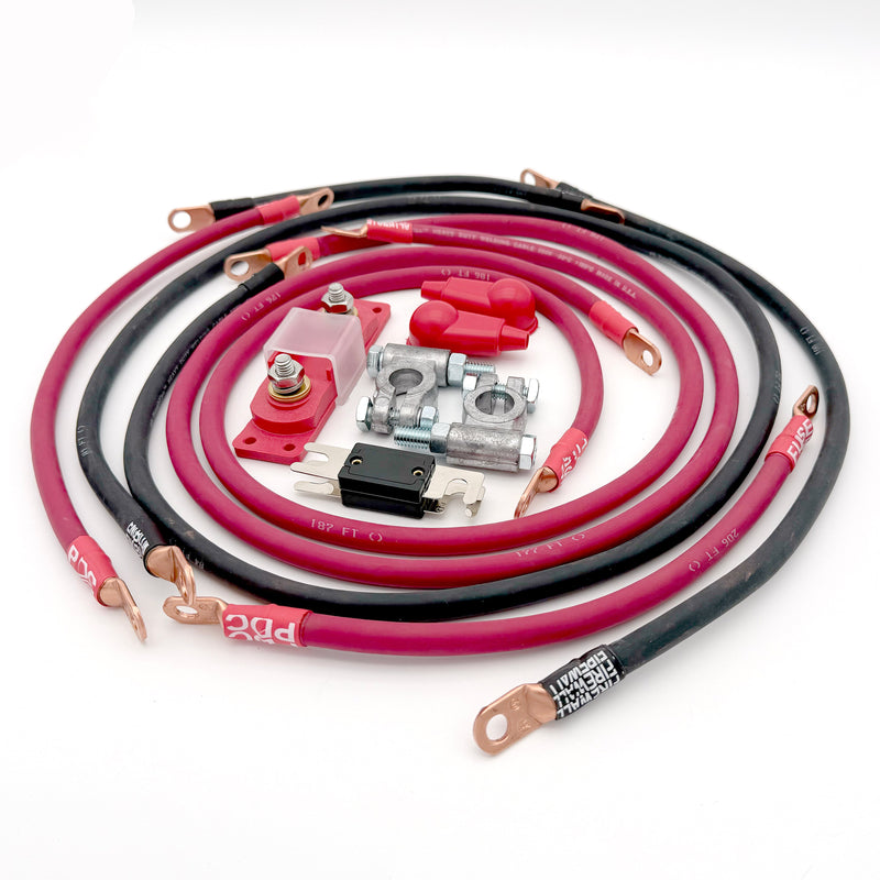Load image into Gallery viewer, Jeep Grand Cherokee ZJ Big 7 Battery Cable Kit (1993-1998)

