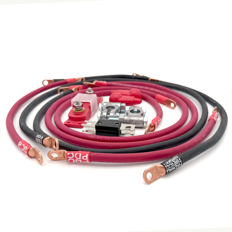 Load image into Gallery viewer, Jeep Grand Cherokee ZJ Big 7 Battery Cable Kit (1993-1998)
