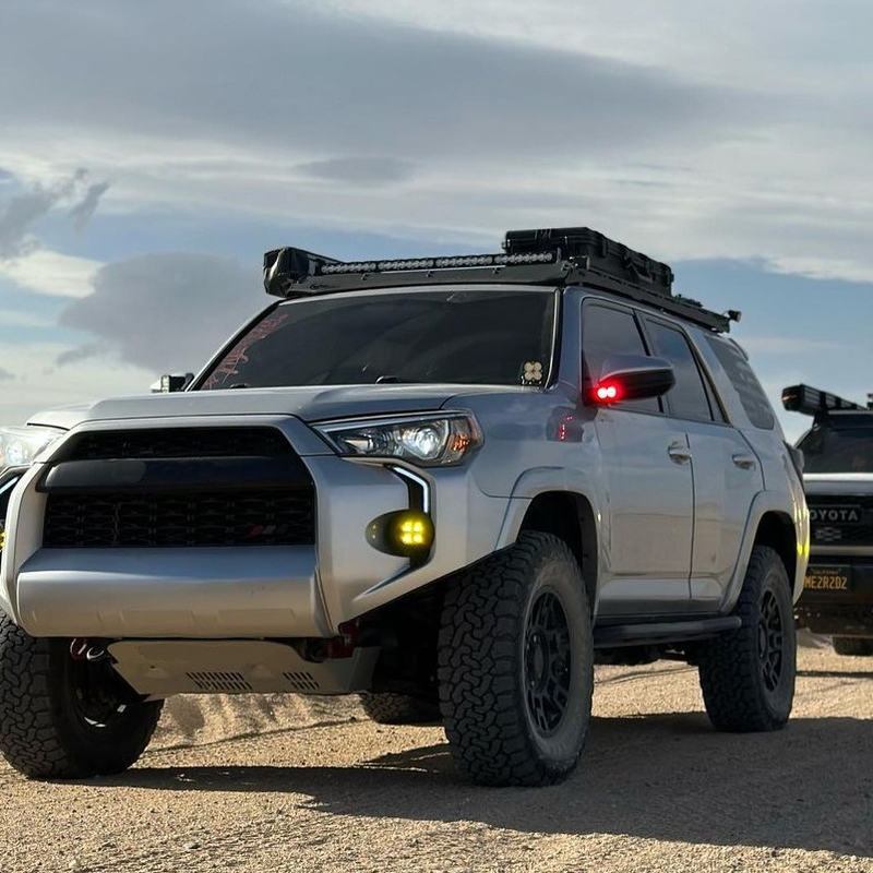 Load image into Gallery viewer, LED DRL Fog Light Fang Bezel Kit for 4Runner (2014-2024)
