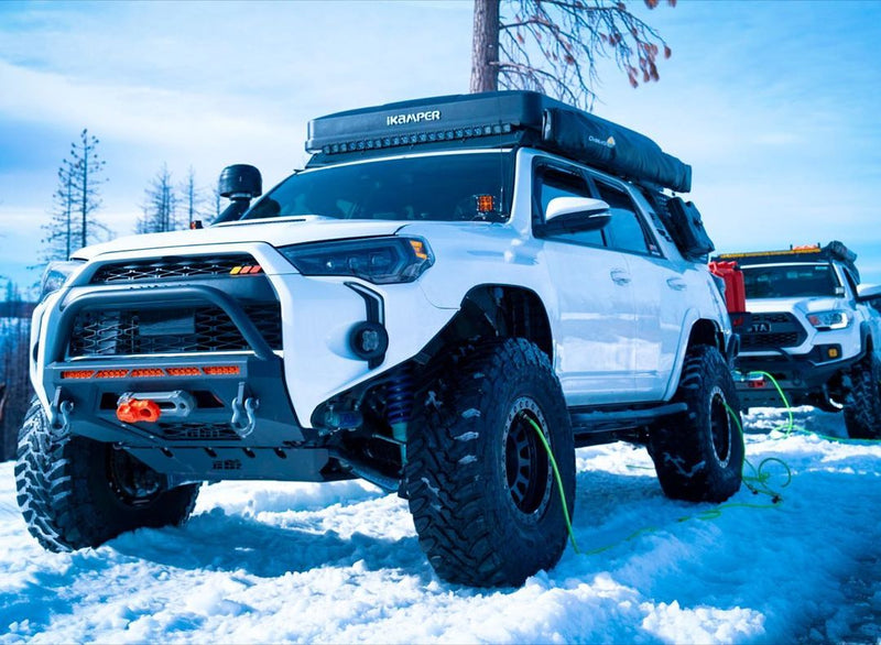 Load image into Gallery viewer, LED DRL Fog Light Fang Bezel Kit for 4Runner (2014-2024)
