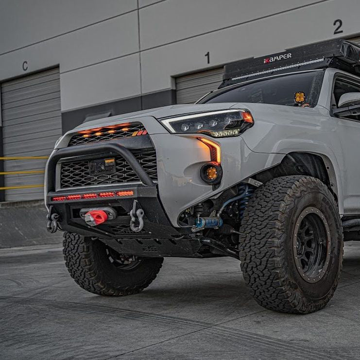 Load image into Gallery viewer, LED DRL Fog Light Fang Bezel Kit for 4Runner (2014-2024)
