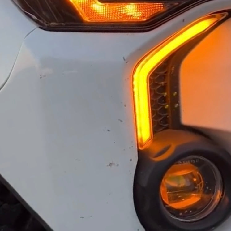 Load image into Gallery viewer, LED DRL Fog Light Fang Bezel Kit for 4Runner (2014-2024)
