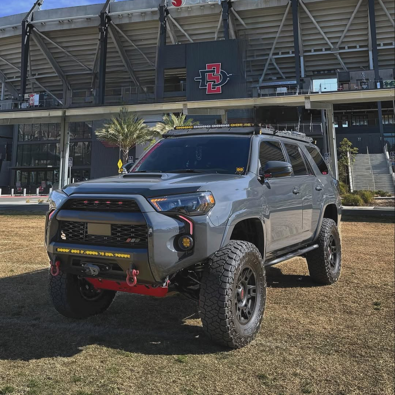 Load image into Gallery viewer, LED DRL Fog Light Fang Bezel Kit for 4Runner (2014-2024)
